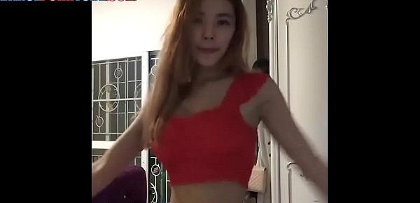  thai bitch doing a sexy dance for you